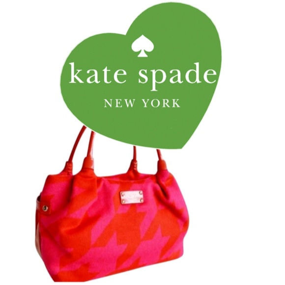 kate spade Handbags - Kate Spade Houndstooth Stevie Purse